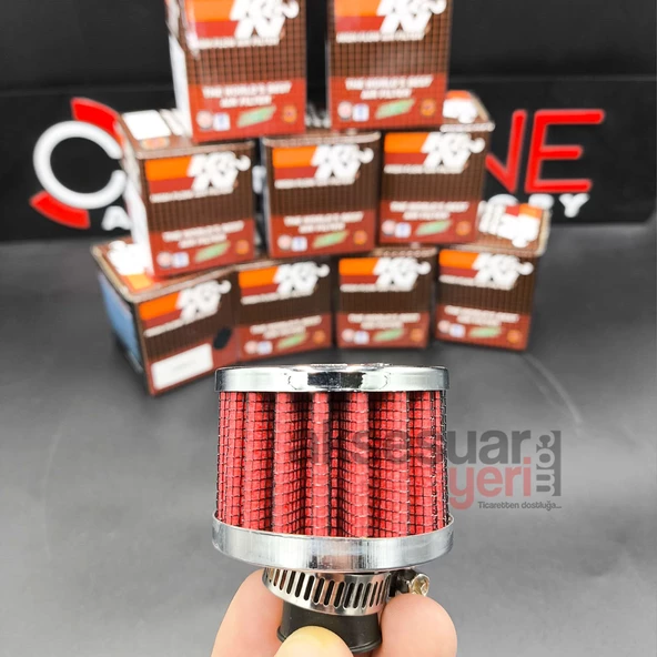 K&N Kn Performans Artırıcı Krank Motor Filtresi Kırmızı Renk Yüksek Performans - 2