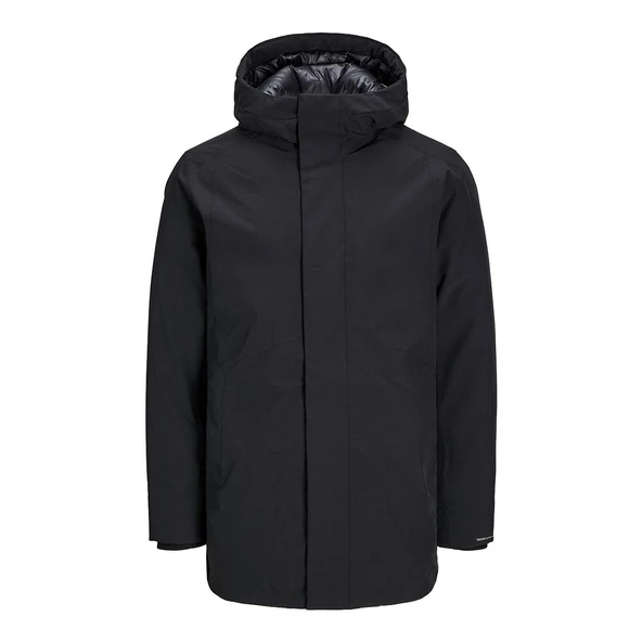 Jack & Jones 12258403 Jjekeen Parka Sn Siyah