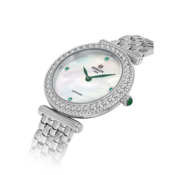 Hislon QL139S-09SS Kadın Kol Saati - Resim 4