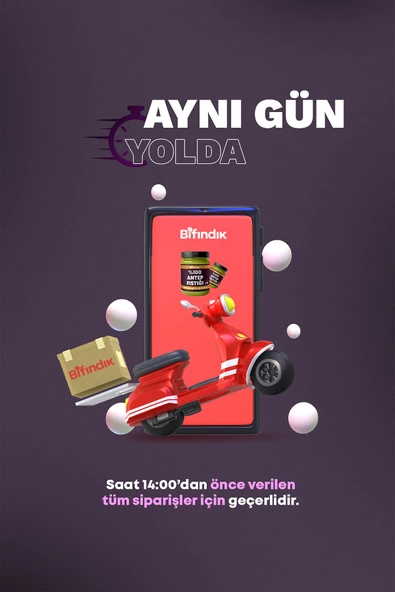 Bi Fındık Ballı Antep Fıstığı Ezmesi Katkısız Taze Çekim Doğal Sürülebilir Kahvaltılık %80 Antep 1 Kilogram - 4