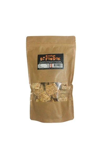 Bi Fındık Fındık Krokan Yeni Mahsul Taze Kavrulmuş Doypack Paket Kıt Kıt Yemelik Atıştırmalık Krokan 150gr - 3
