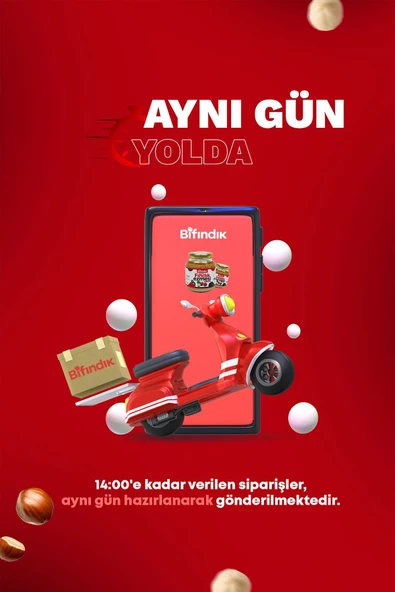 Bi Fındık KAHVALTILIK FINDIK EZMESİ ŞEKERLİ KATKISIZ SÜRÜLEBİLİR DOĞAL%80 FINDIK %20 ŞEKER 350GR - 4