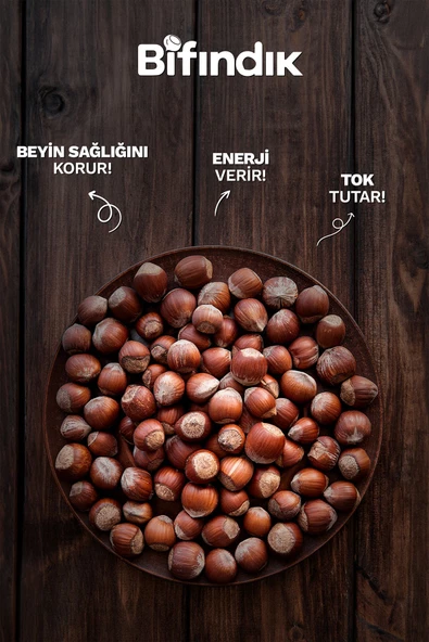 Bi Fındık 1.KALİTE KABUKLU FINDIK ORGANİK YÖRESEL TOMBUL YAĞLI TAZE İRİ TANELİ BÜYÜK BOY KABUKLU FINDIK 250 G - 2