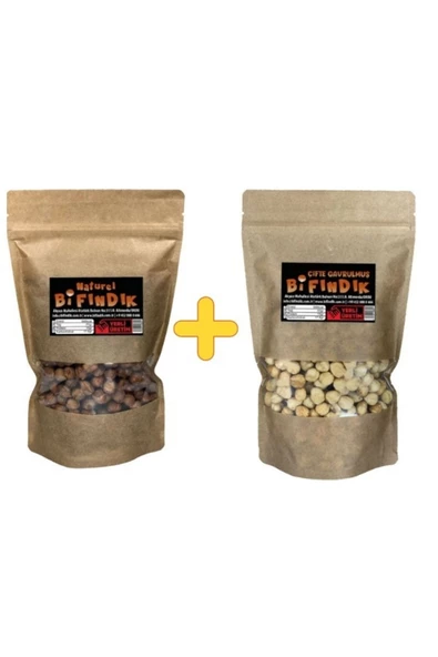 Bi Fındık Çifte Kavrulmuş Iç Fındık Iri Boy Çıtır Iç Fındık Ve Naturel 1 Kg Iç Fındık %100 Taze Lezzetli - 3
