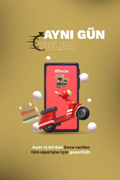 Bi Fındık KAVRUK İRİ TANELİ TUZLU FINDIK KABUĞUNDA KAVRULMUŞ İRİ BOY TUZLU KAVRULMUŞ FINDIK 100G ×3 - 3