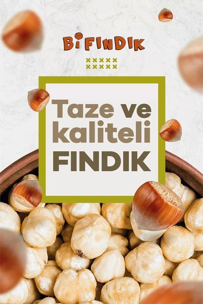 Bi Fındık Kavrulmuş Iç Fındık Iri Boy Çifte Kavrulmuş Çıtır %100 Taze Yeni Mahsul Vakumlu Paket 250gr - 4