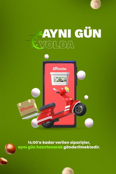 Bi Fındık Şekersiz Fındık Ezmesi Parça Fındıklı Sürülebilir Doğal Kahvaltılık Sağlıklı %100 Fındıklı 5kg - 3