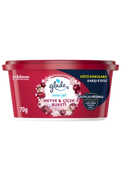 Glade Mini Jel Meyve & Çiçek Buketi 70 g