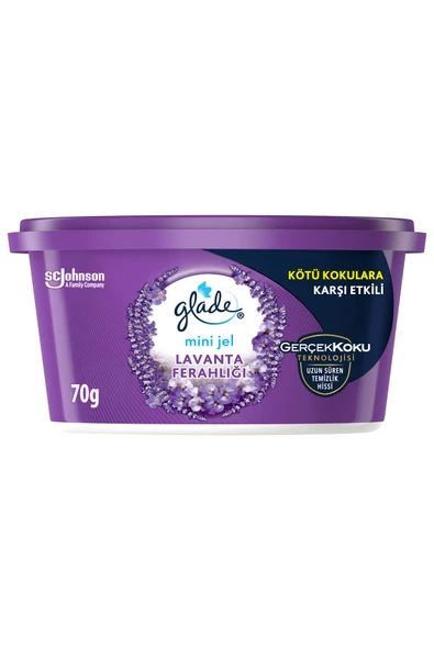 Glade Mini Jel Lavanta Ferahlığı 70 g