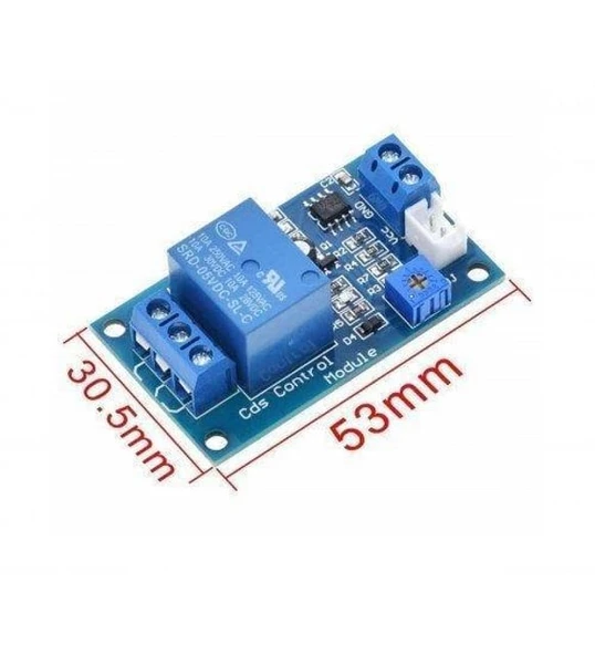 XH-M131 LDR Işık Kontrollü Gece-Gündüz Algılayıcı Röle Modülü DC 5V - 6