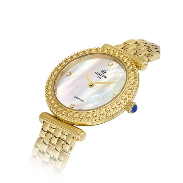 Hislon QL139G-09SG Kadın Kol Saati - Resim 3