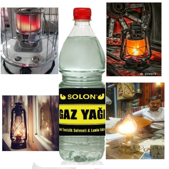 Gaz Yağı Lamba Yakıtı & Genel Temizlik Solventi  750ml. - 3
