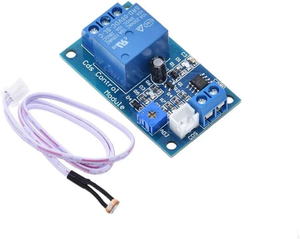 XH-M131 LDR Işık Kontrollü Gece-Gündüz Algılayıcı Röle Modülü DC 5V - 9