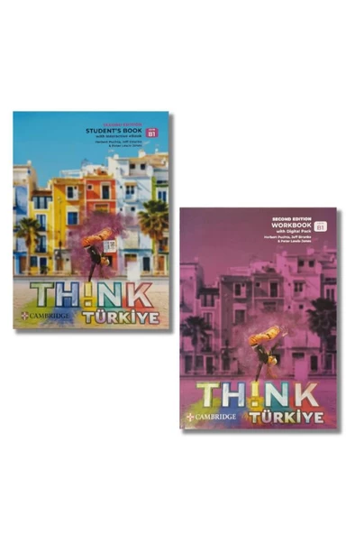 Think Türkiye Second Edition B1 Student's Book and Workbook 2nd Edition ( Downloadable DVD  li versiyon – Online KOD YOKTUR ) ürün görseli 1