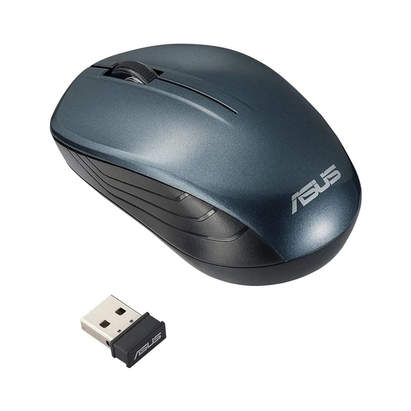 Asus WT200 USB 2.4ghz Optik Wireless Blue Mouse - 3