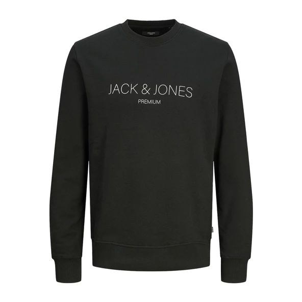 Jack & Jones 12261873 Jprblajared Sweat Crew Neck Siyah