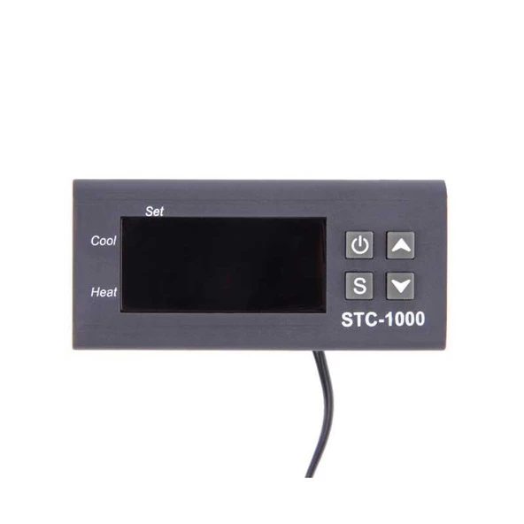 STC-1000 220V AC 10A Ekranlı Sıcaklık Kontrol Modülü - Resim 3