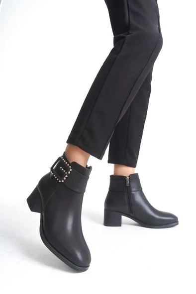 Papuçcity Sprs 02972 Kadın 5,5 Cm Topuklu Bot - 2