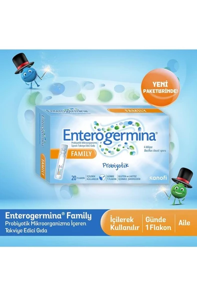 Enterogermina Family Probiyotik 20 Flakon