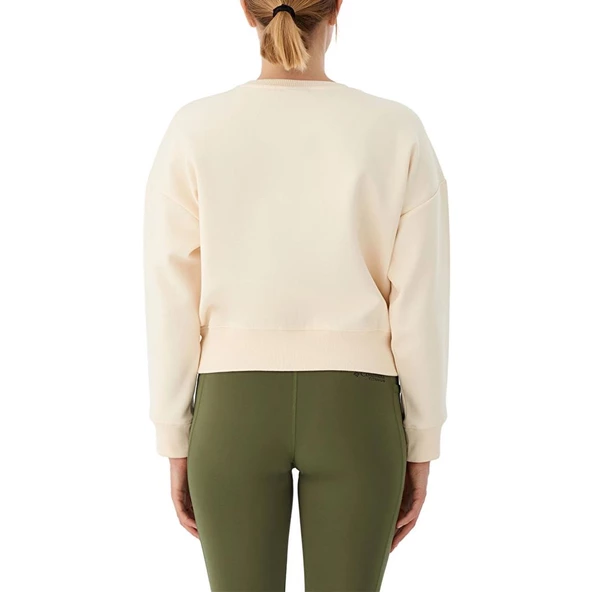 Columbia W Bar Split Crop Kadın Sweatshirt CS0212 - Resim 2