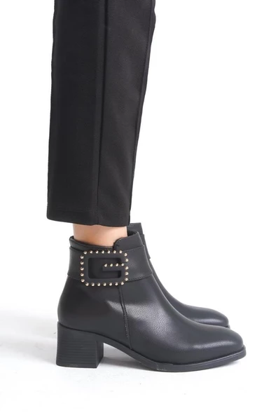 Papuçcity Sprs 02972 Kadın 5,5 Cm Topuklu Bot - 3