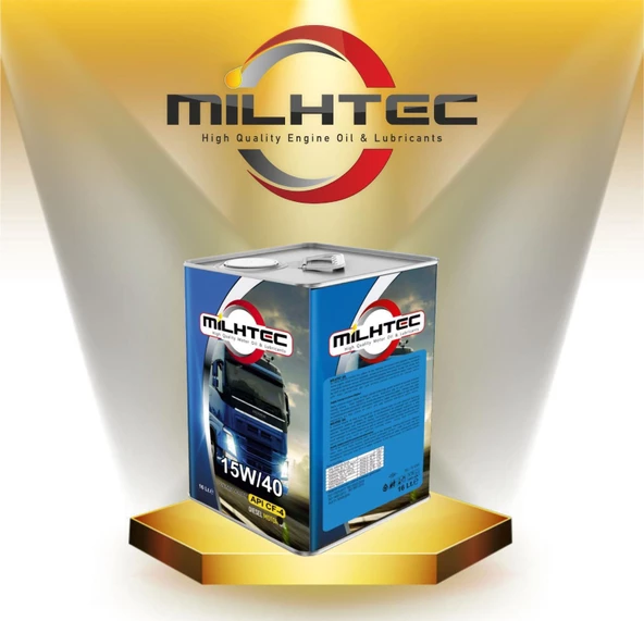 MİLHTEC 15W40 MOTOR YAĞI (16 LT) - Teneke