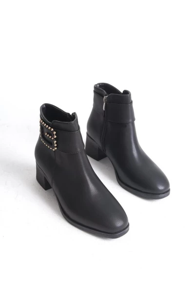 Papuçcity Sprs 02972 Kadın 5,5 Cm Topuklu Bot - 4