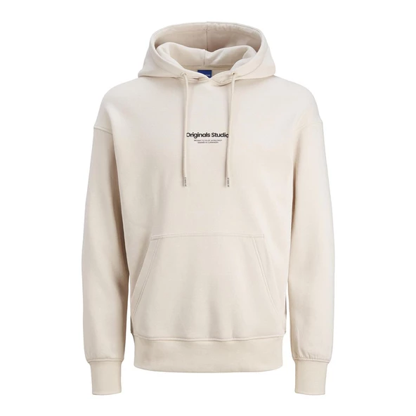 Jack & Jones 12241687 Jorvesterbro Sweat Hood Noos Ay Işığı