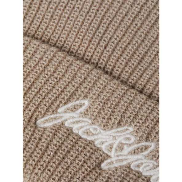 Jack&Jones Minimalist Erkek Örgü Bere - Günlük Stil - 11