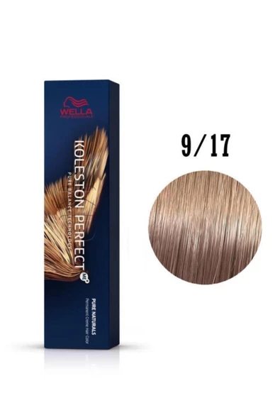 Wella Koleston Perfect Me Boya 9/17 Extra Açık Küllü Kumral Sarı