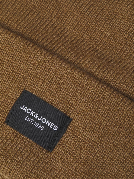 Jack&Jones Erkek Minimalist Bere & Eldiven Seti - Günlük Kışlık - 11