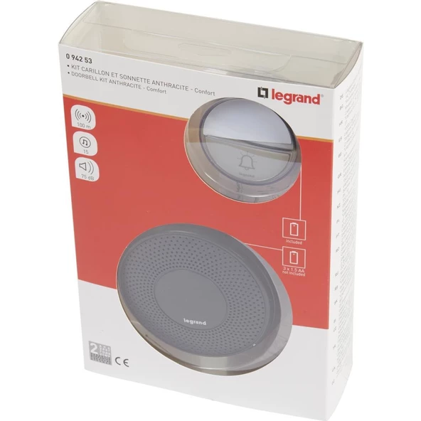 COMFORT RF ZİL KİTİ ANTRASİT - 2