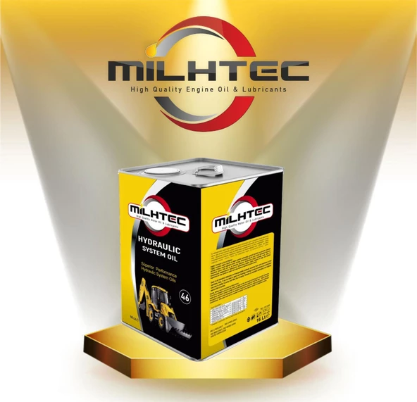 MİLHTEC HYDRO HİDROLİK YAĞ (46 NUMARA) (16 LT) - Teneke