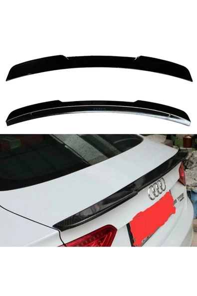 Audi A5 M4 Spoiler Yarasa Spoyler Piano Black 2009-2016