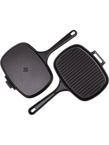SÜREL Demirdöküm Ocak Üstü Tost ve Izgara 25X18