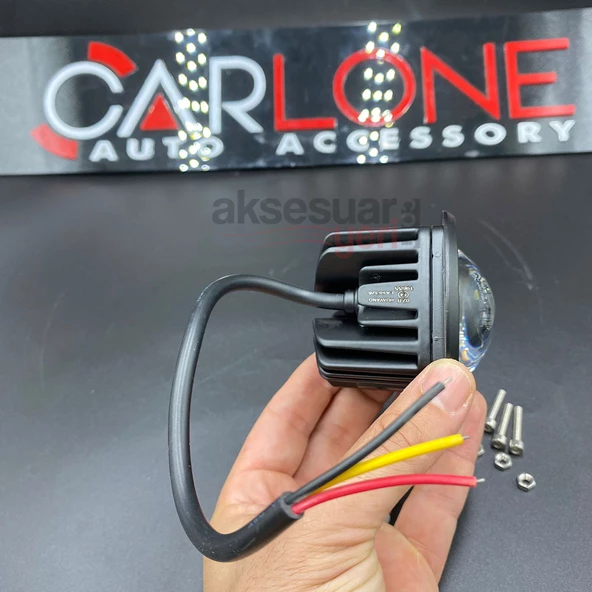 Offroad Sis Çalışma Lambası Beyaz/Amber 20W 12-24V  A+ İthal Ürün(TEKLİ'DİR) - 8