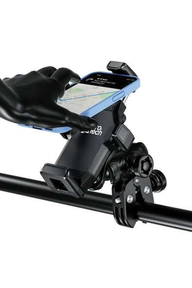 Nukrotech M25 Titreşim Modüllü Motosiklet İçin Telefon Tutucu - 2