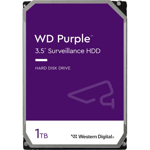 WD PURPLE, WD11PURZ, 3.5" 1TB, 64Mb, 5400 Rpm, 7/24 Güvenlik, HDD