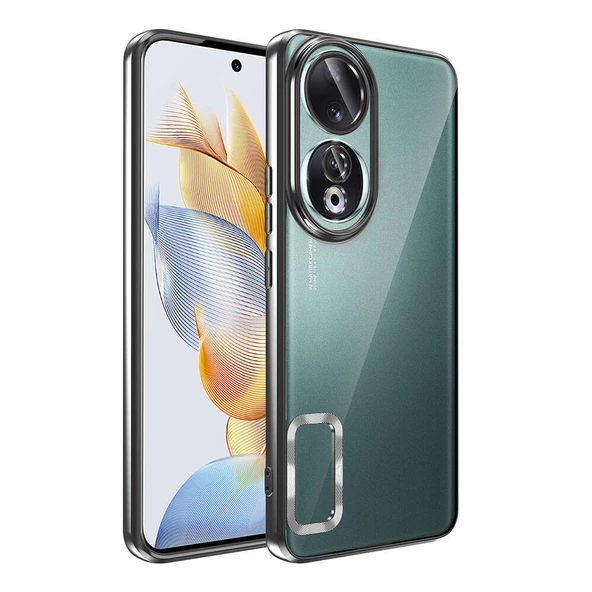 Huawei Honor 90 Kılıf Kamera Korumalı Logo Gösteren Zore Omega Kapak ürün görseli