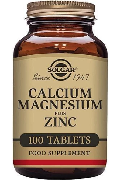 Calcium Magnesium Plus Zinc 100 Tablet ürün görseli