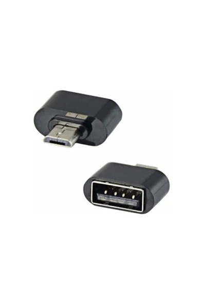 Lityum Teknoloji Micro Usb To Usb Android Otg Çevirici Dönüştürücü Adaptör Siyah