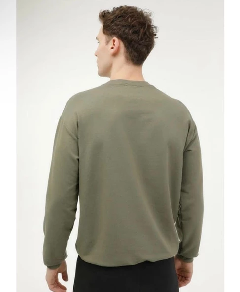 Lumberjack MB SN75 C NECK SW 4PR Haki Sweatshirt - 2
