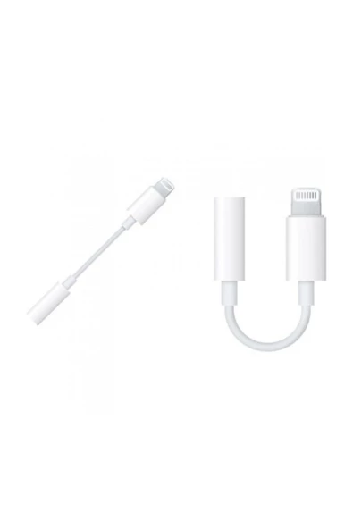 Iphone 7 8 Plus X 11 12 Pro Uyumlu Lightning Kulaklık Çevirici Aux Dönüştürücü Aparat