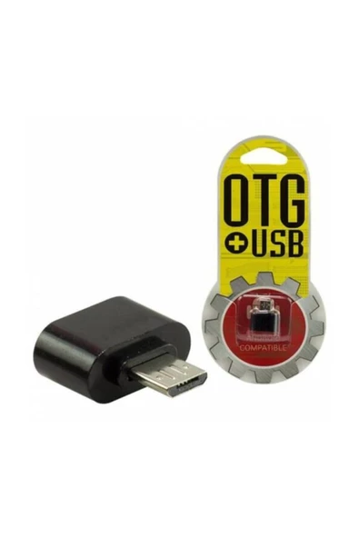 Lityum Teknoloji Micro Usb To Usb Android Otg Çevirici Dönüştürücü Adaptör Siyah - 4