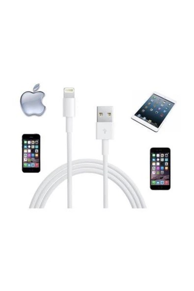 Iphone Ios Hızlı Şarj Data Kablosu 1 mt Uyumlu