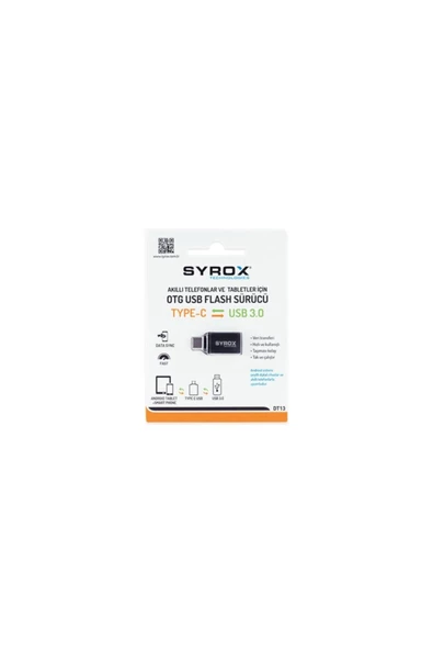 Syrox Type-c – Usb 3.0 Otg Dönüştürücü - 2