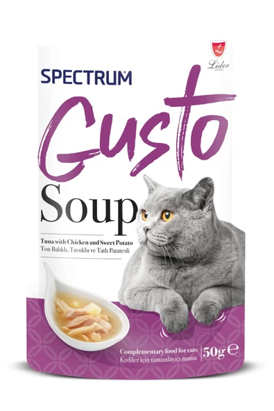 Gusto 5 Farklı Çeşit Kedi Çorbası - 4