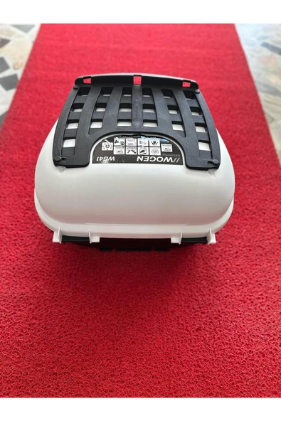 WOGEN 41 Litre Beyaz Wogen Motosiklet Arka Çanta - Resim 4