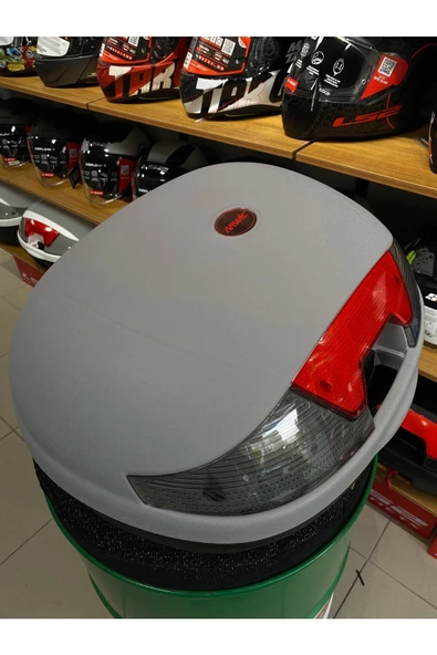 arwic Motosiklet Arka Çanta 46 Lt  Gri Renk - 6