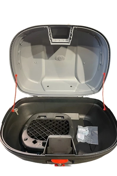 Maxem SL-45 Full Üst Bagaj + Sırt Dayamalı Arka Çanta - Gri - 3